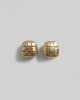 Steve Vaubel Gold - Plated Soft Squares EarringsStud Earrings