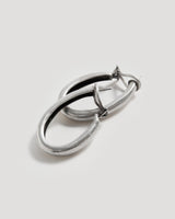 Steve Vaubel Silver Big Hoop EarringsHoop Earrings