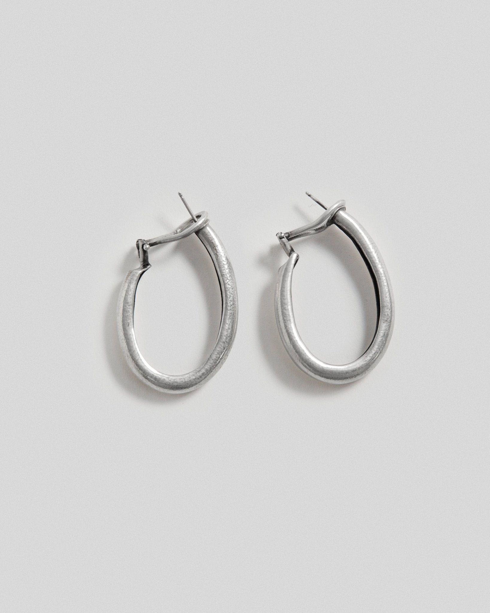 Steve Vaubel Silver Big Hoop EarringsHoop Earrings