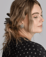 Steve Vaubel Silver Weave EarringsClip - On Earrings