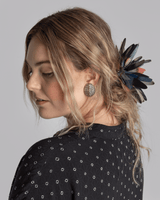 Steve Vaubel Silver Weave EarringsClip - On Earrings