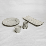 Stoneware Plate with SpecklesServeware