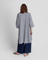 Summer Dress in Cotton CheckSummer Dress