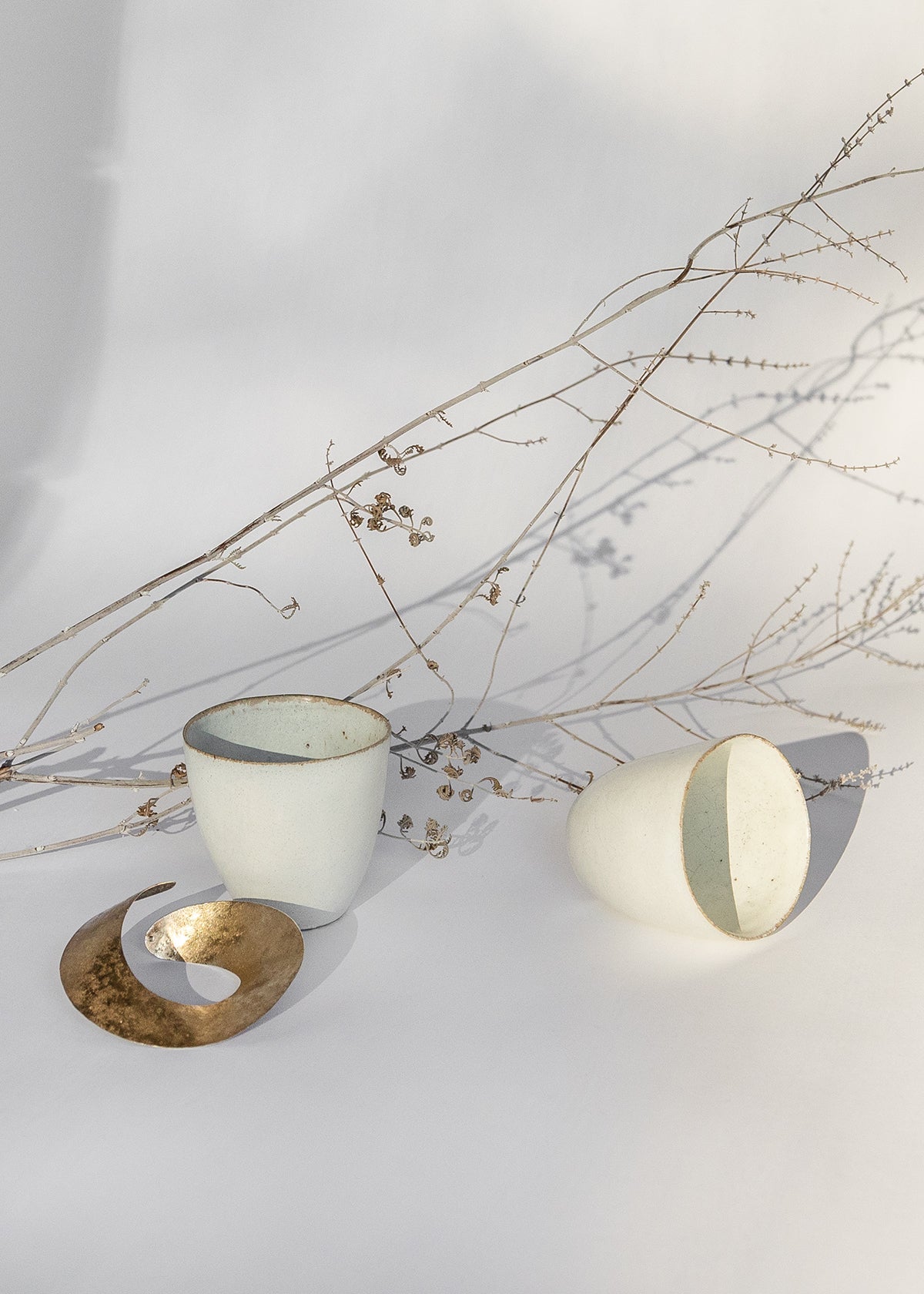 Torqued Curve Bracelet