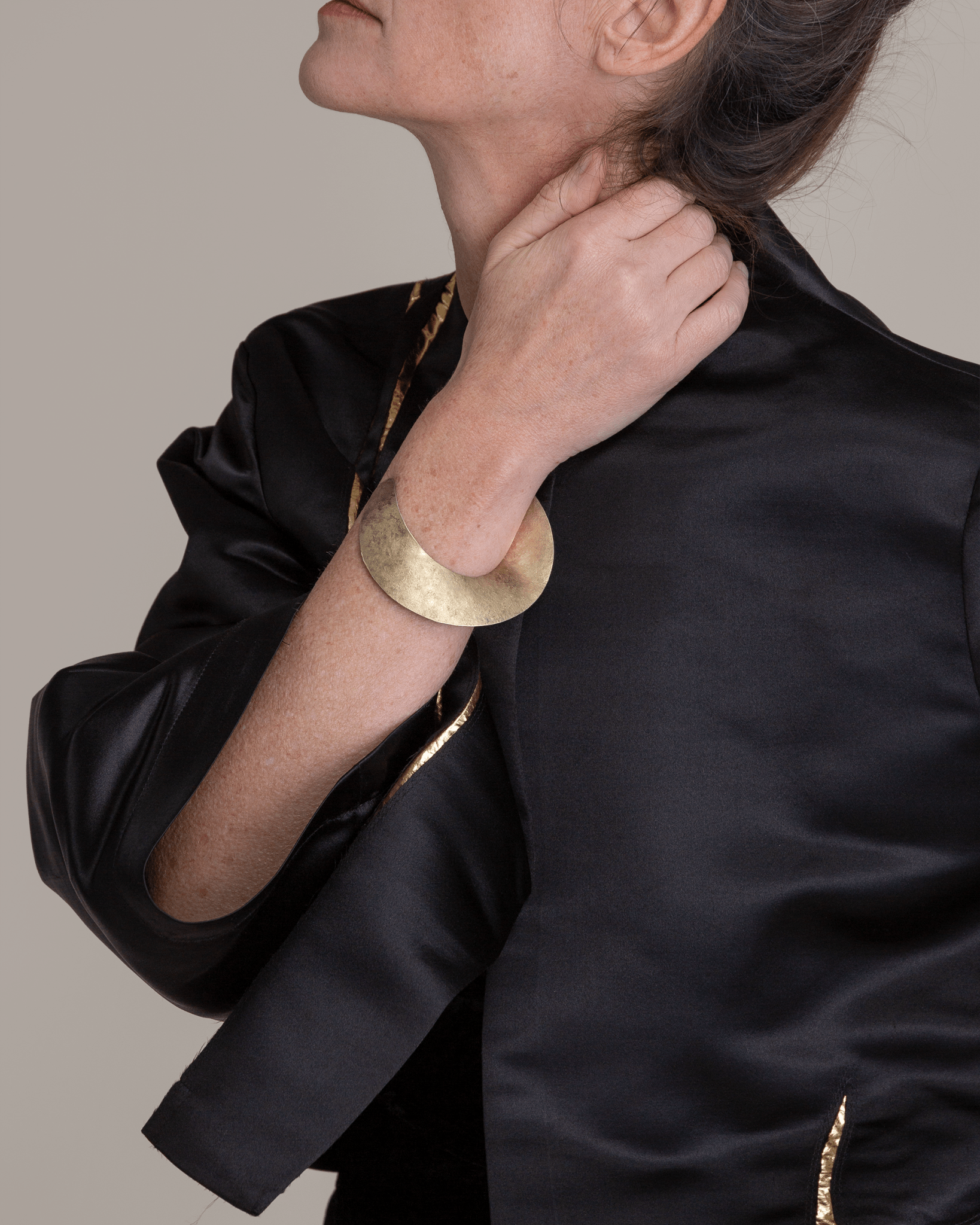 Torqued Curve Bracelet