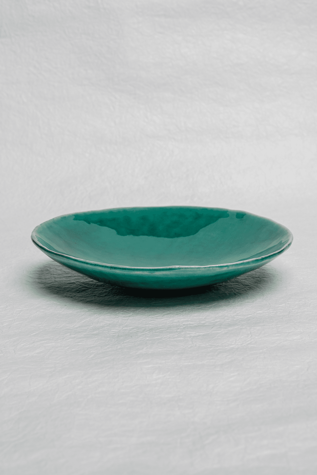 Turquoise Porcelain Deep Plate.Serveware
