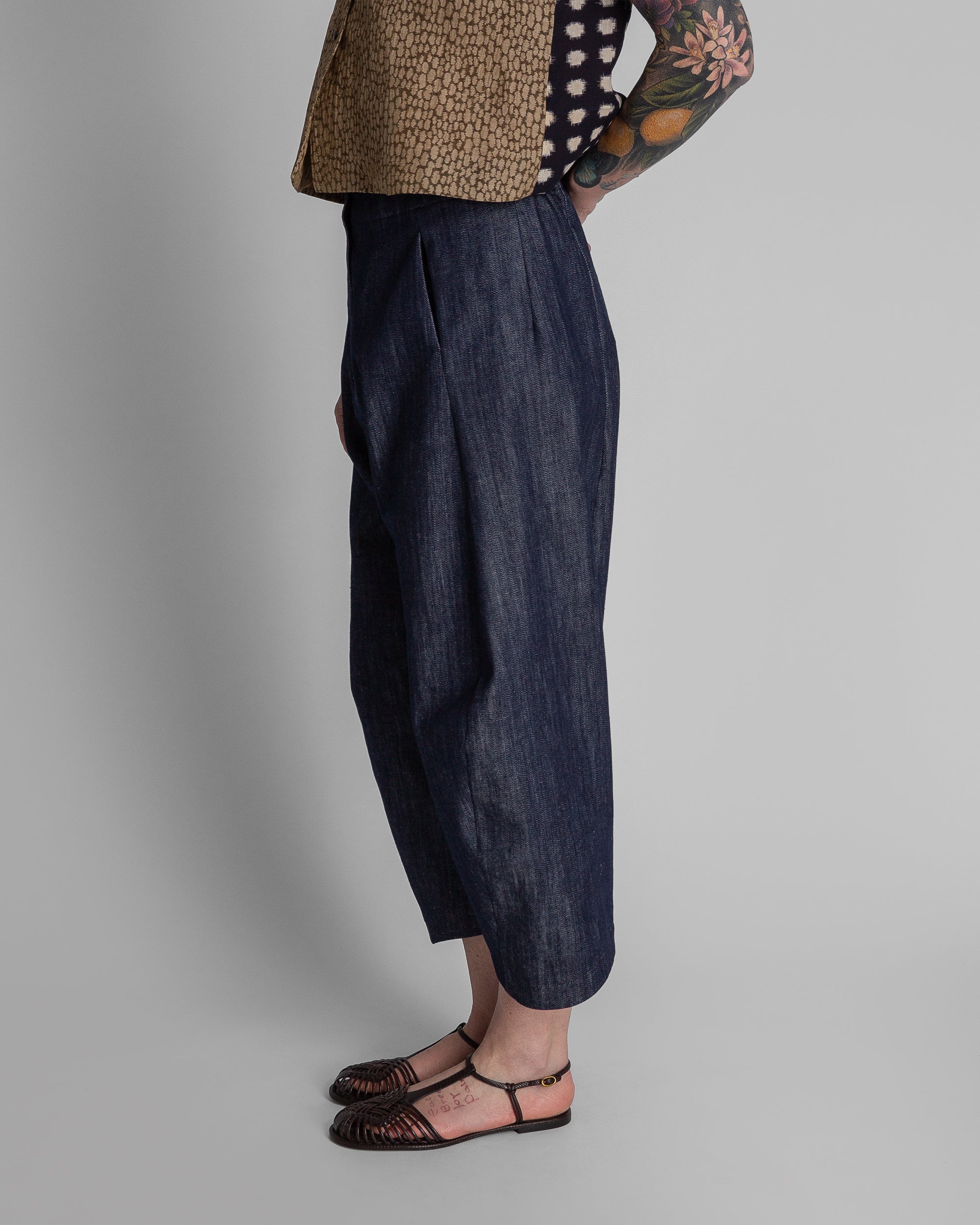 Curve Pant in Indigo Denim