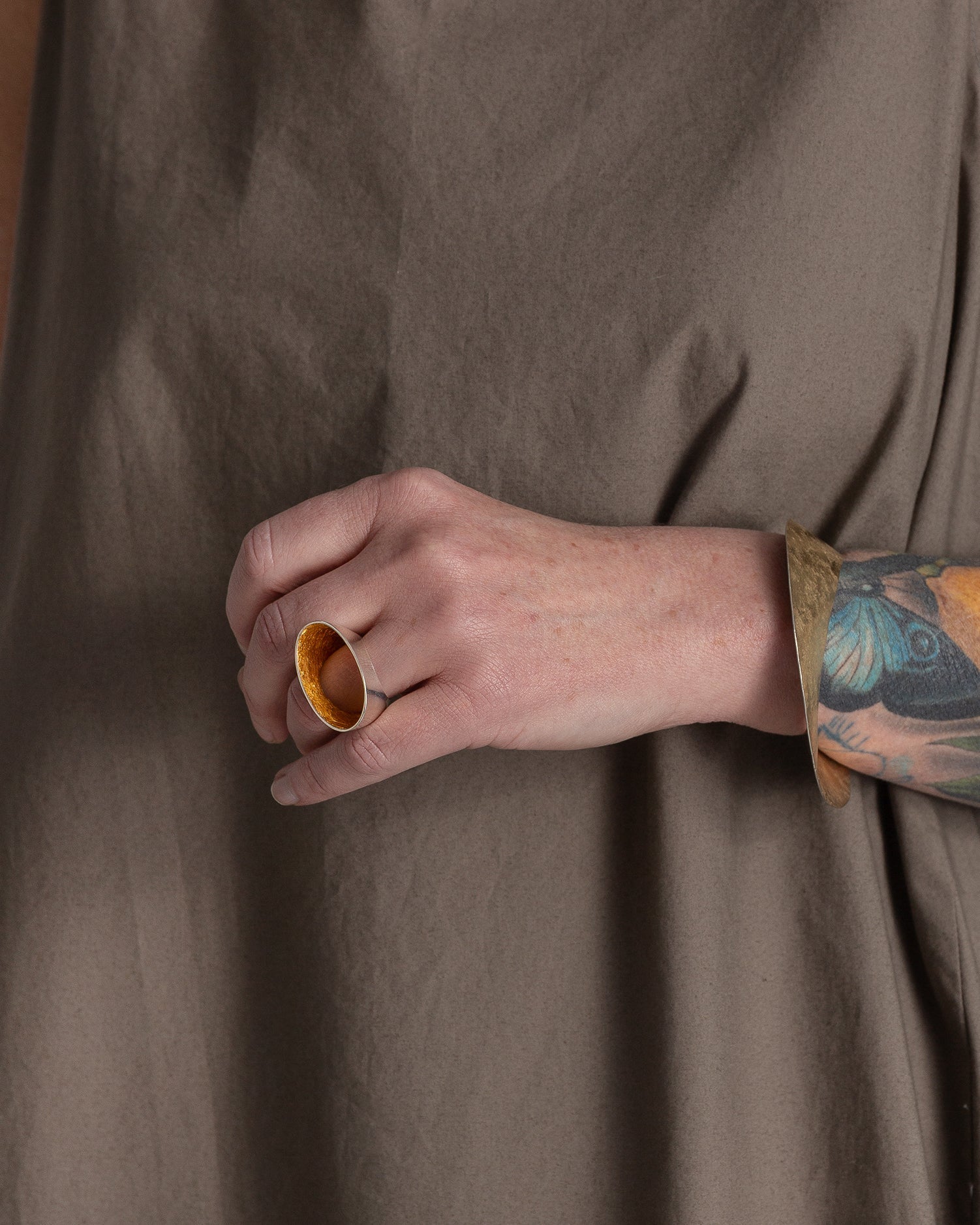 Vuoto Ring in GoldRings