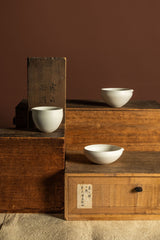 White Porcelain Wheel - Thrown PotteryServeware