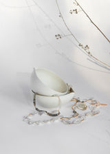 White Porcelain Wheel - Thrown PotteryServeware