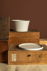 White Porcelain Wheel - Thrown PotteryServeware