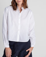 Mini Shirt in Cotton Seersucker