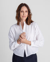 Mini Shirt in Cotton Seersucker