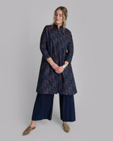 Wide Leg Pant in Indigo Japanese Cotton Denim